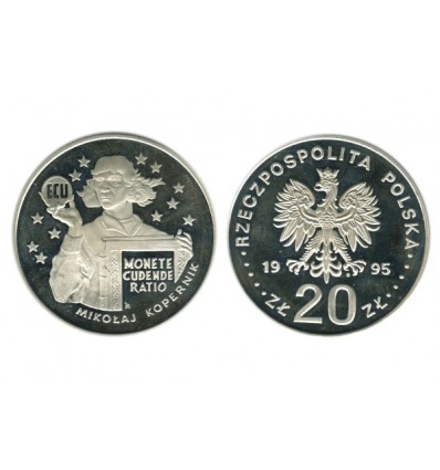 20 Zloty Pologne Argent