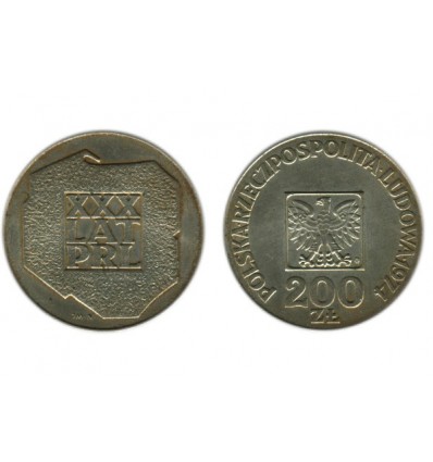 200 Zloty Pologne Argent
