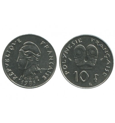 10 Francs Polynésie