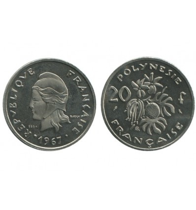 20 Francs Polynésie