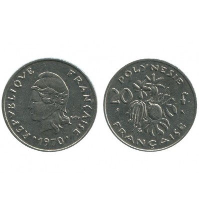 20 Francs Polynésie