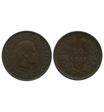 20 Reis Carlos Ier Portugal