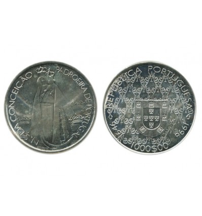 1000 Escudos Portugal Argent