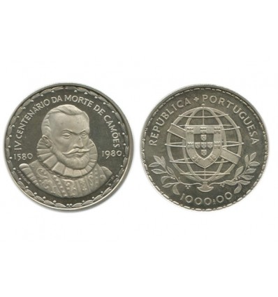 1000 Escudos Portugal Argent