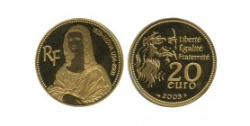 20 Euros 500ème Anniversaire de Mona Lisa