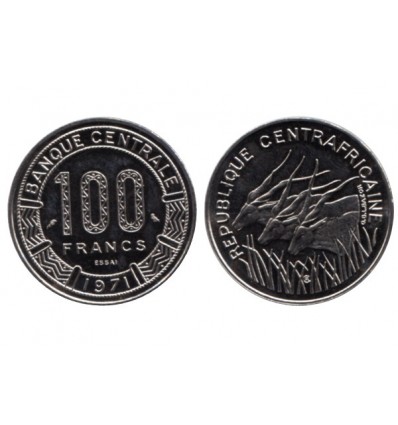 100 Francs République Centrafricaine