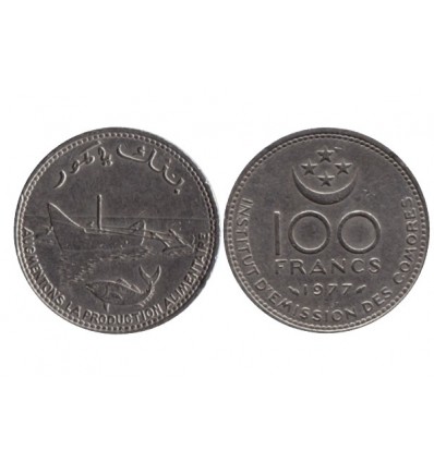 100 Francs République des Comores