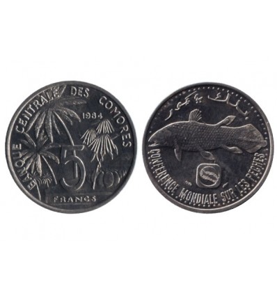 5 Francs République des Comores