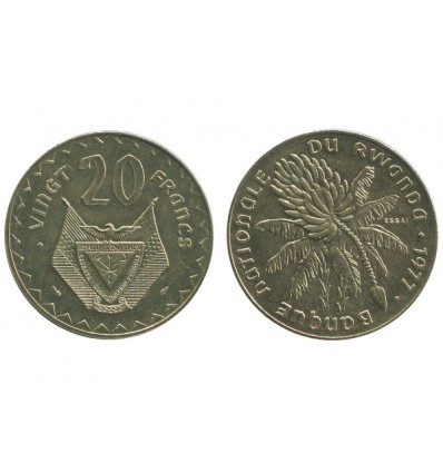 20 Francs Rwanda