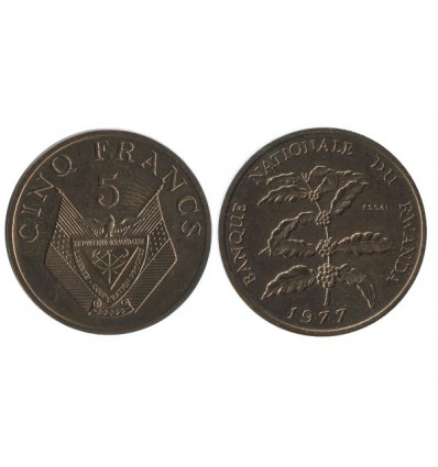 5 Francs Rwanda