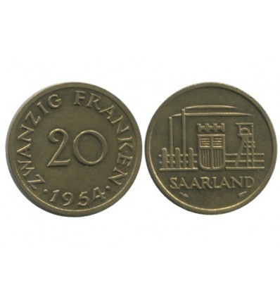 20 Franken Sarre