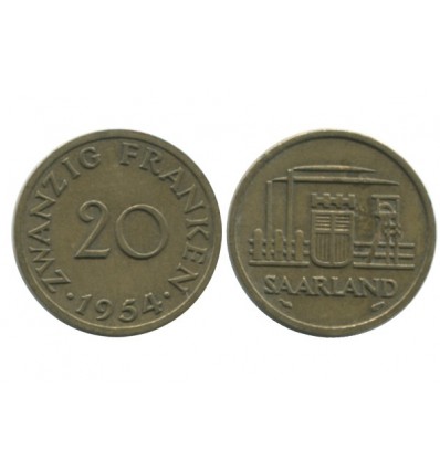 20 Franken Sarre