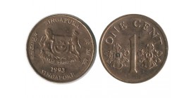 1 Cent Singapour