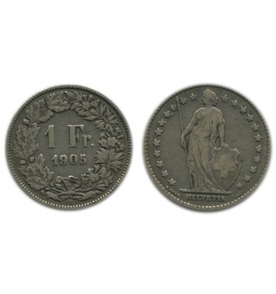 1 Franc Suisse Argent - Confederation