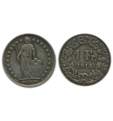 1 Franc Suisse Argent - Confederation