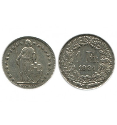 1 Franc Suisse Argent - Confederation