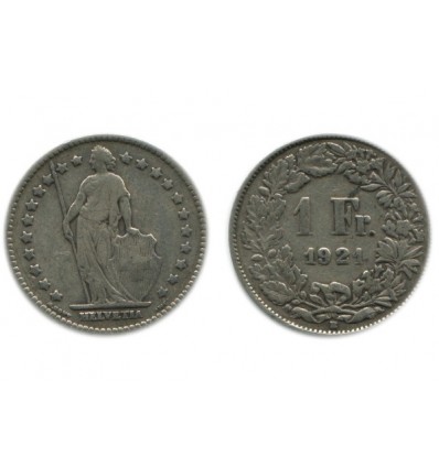 1 Franc Suisse Argent - Confederation