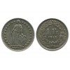 1 Franc Suisse Argent - Confederation