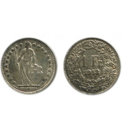 1 Franc Suisse Argent - Confederation