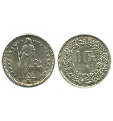 1 Franc Suisse Argent - Confederation