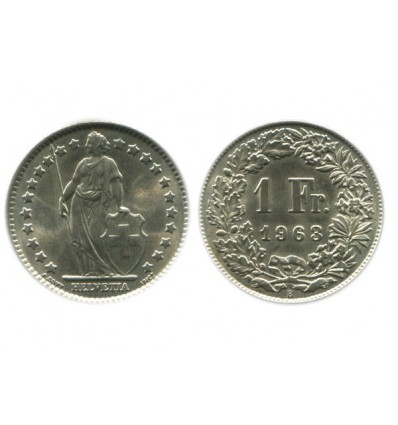 1 Franc Suisse Argent - Confederation