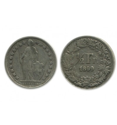 1/2 Franc Suisse Argent - Confederation