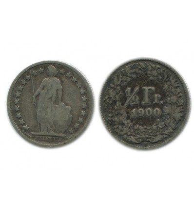 1/2 Franc Suisse Argent - Confederation