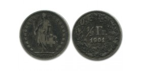 1/2 Franc Suisse Argent - Confederation