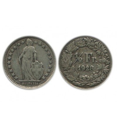 1/2 Franc Suisse Argent - Confederation