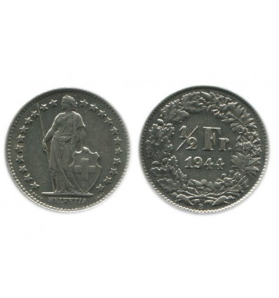 1/2 Franc Suisse Argent - Confederation