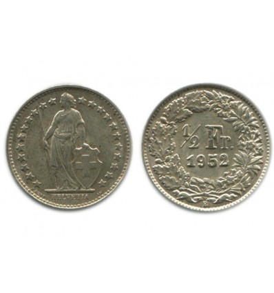 1/2 Franc Suisse Argent - Confederation