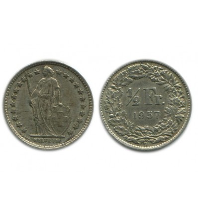 1/2 Franc Suisse Argent - Confederation