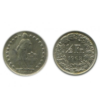 1/2 Franc Suisse Argent - Confederation