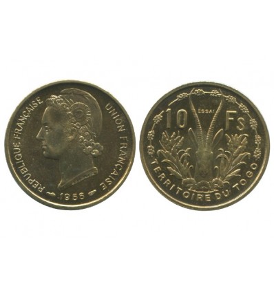 10 Francs Togo - Union française