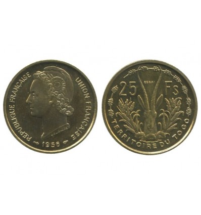 25 Francs Togo - Union française