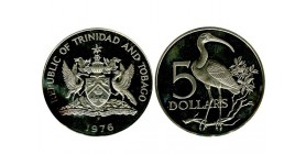 5 Dollars Trinité et Tobago Argent